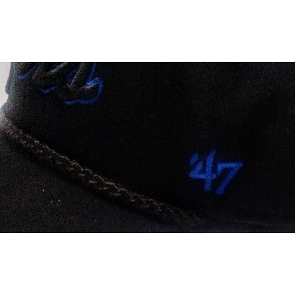 '47 BRAND MLB LOS ANGELES DODGERS SCRIPT EMBROIDERED ROPE SNAPBACK TRUCKER HAT - Picture 2 of 6